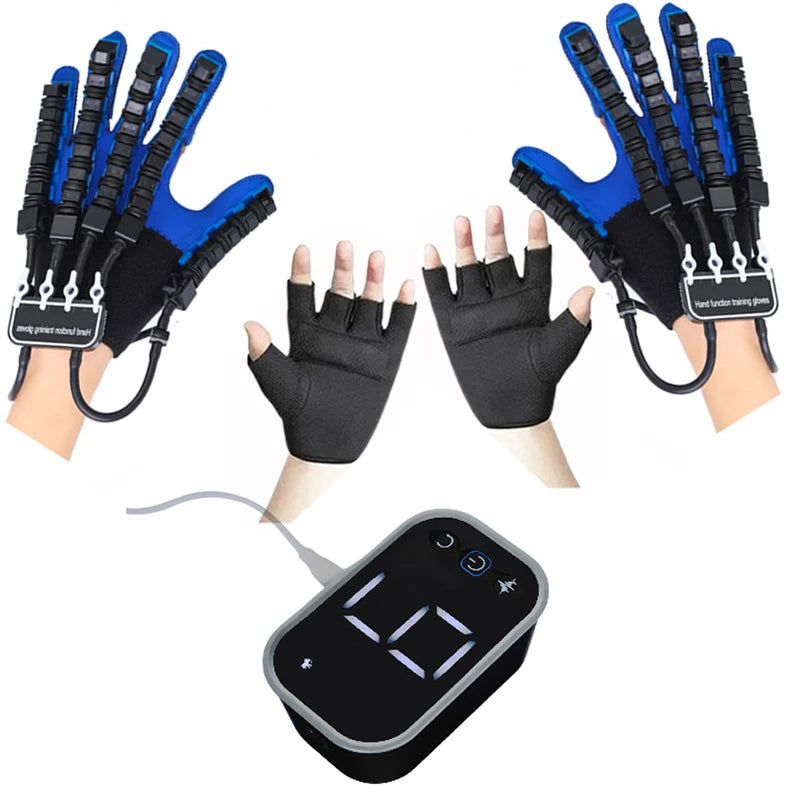 Intelligent Rehabilitation Robot Gloves – Stroke and Hemiplegia Hand Therapy Massage Training Gloves