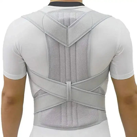 Adjustable Back Brace Posture Corrector – Lumbar and Shoulder Support Belt for Men and Women