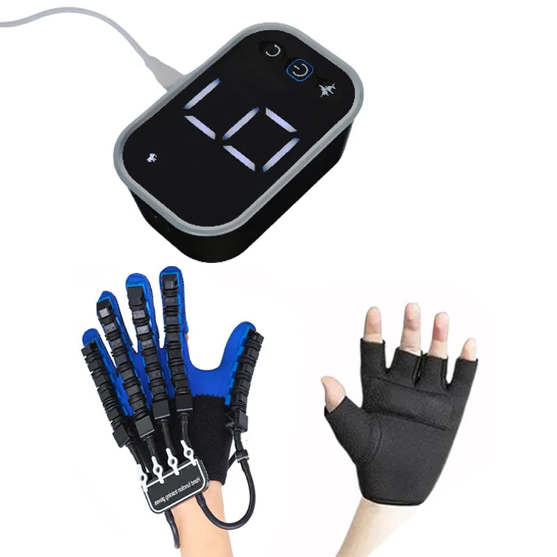 Intelligent Rehabilitation Robot Gloves – Stroke and Hemiplegia Hand Therapy Massage Training Gloves