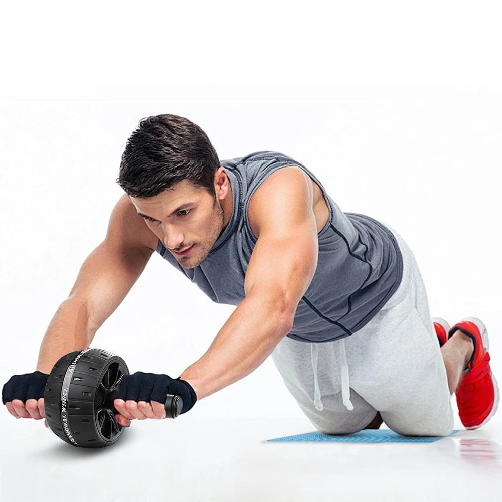 AB Wheel Roller – Non-Slip Abdominal Exercise Wheel for Core, Waist, and Strength Training