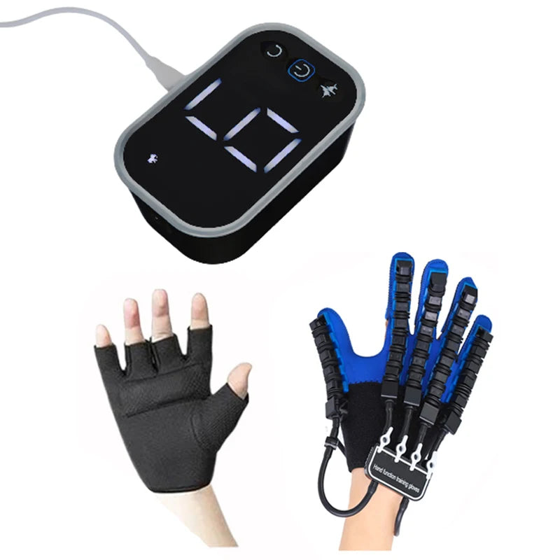 Intelligent Rehabilitation Robot Gloves – Stroke and Hemiplegia Hand Therapy Massage Training Gloves