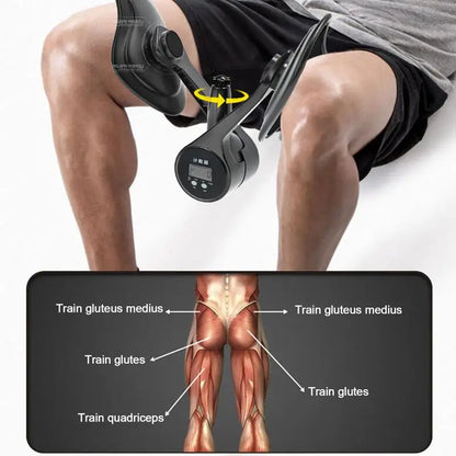 Pelvic Floor Muscle Trainer – 360° Rotating Kegel Exerciser & Inner Thigh Toner for Hip, Leg, and Core Strength Training