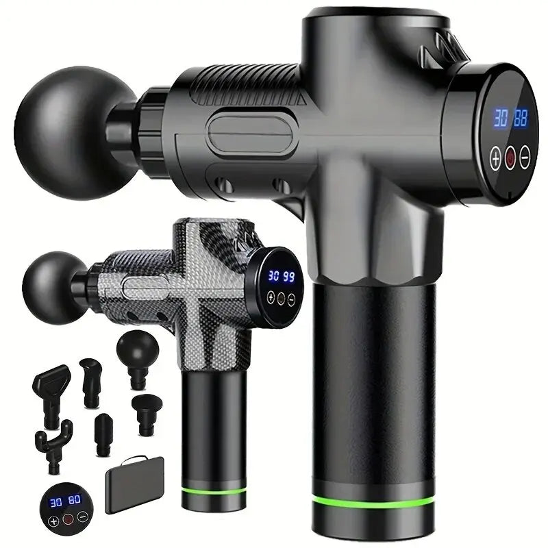 Deep Tissue Muscle Massage Gun – Electric Percussion Massager for Neck, Back & Legs